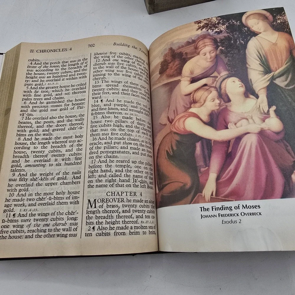 Holy Bible Giant‎ Print KJV Red Letter Edition Concordance Allan Publishers 1975